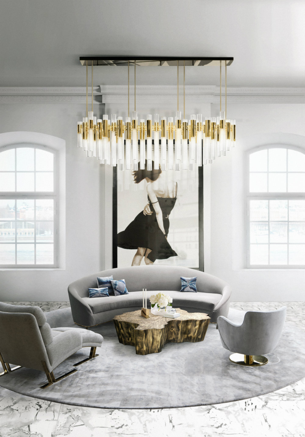 5 Gold Chandeliers for Every Room of The House 04