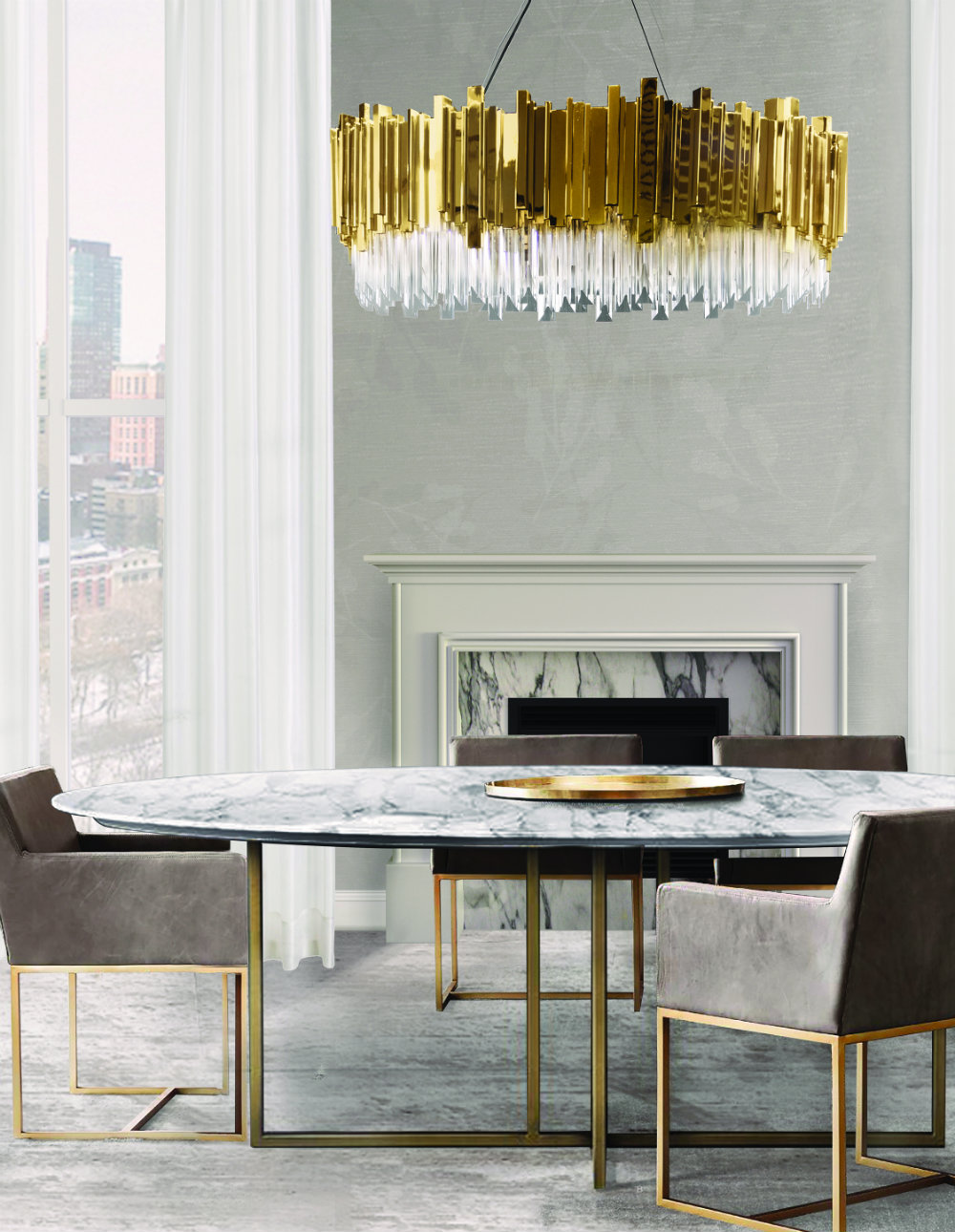 How to Place a Chandelier in Every Room 04