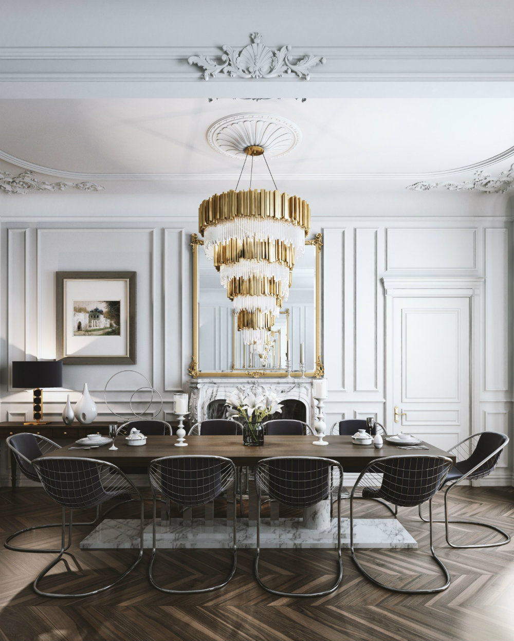 How to Place a Chandelier in Every Room 06