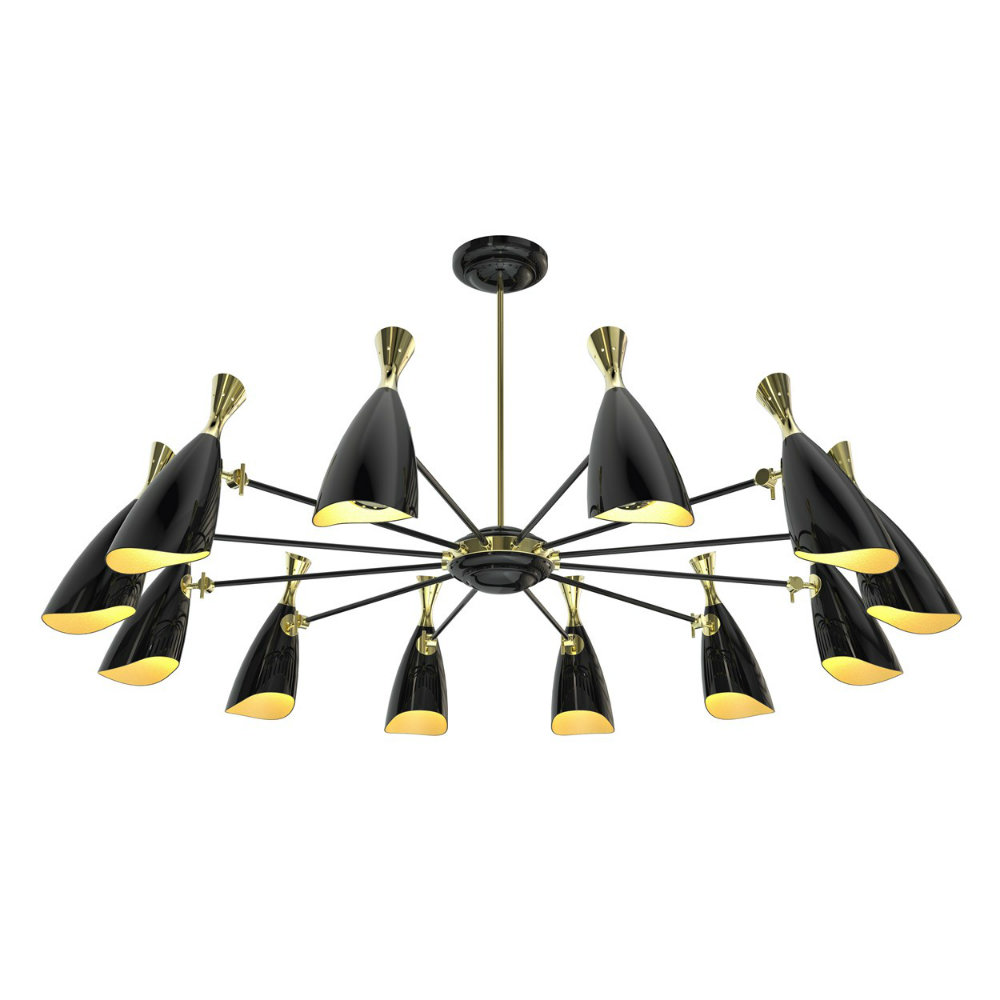 Black Chandeliers Perfect For The Darker Colors Lovers