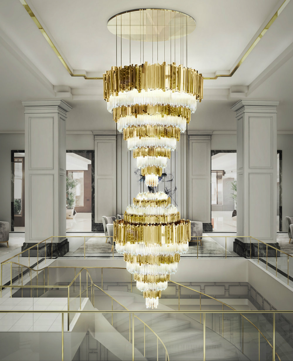Modern Chandeliers For A Hotel Design 