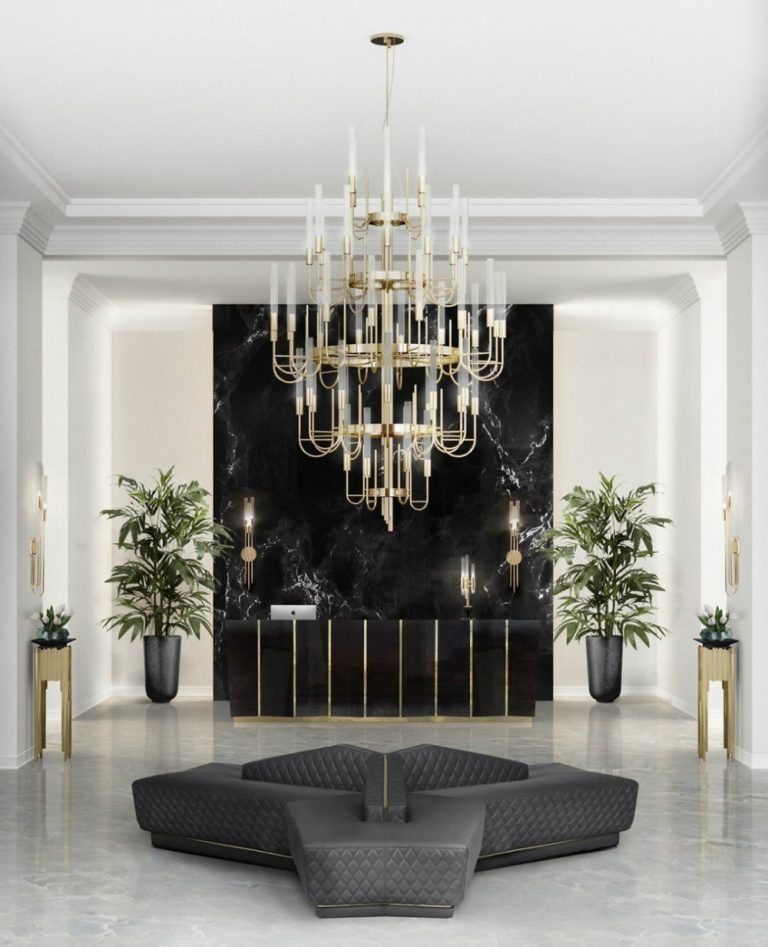 Modern Chandeliers For A Hotel Design